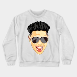 Palu ne Face ras seen on Jersey Crewneck Sweatshirt